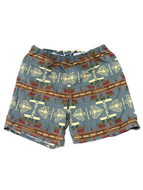 Vintage Polo Sport Swim Shorts Men XXL Ralph Lauren Aztec Navajo Trunks 90's